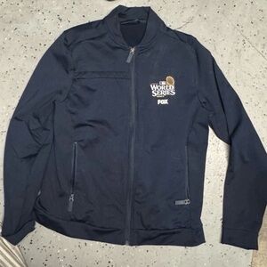 World Series Fox Navy Jacket 🧥 2024 World Series FOX Jacket (Fossa Brand, Size M